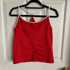 Red Nike athletic top